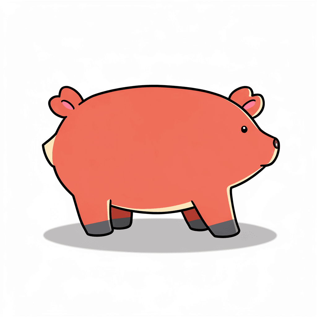 Illustration for 豚