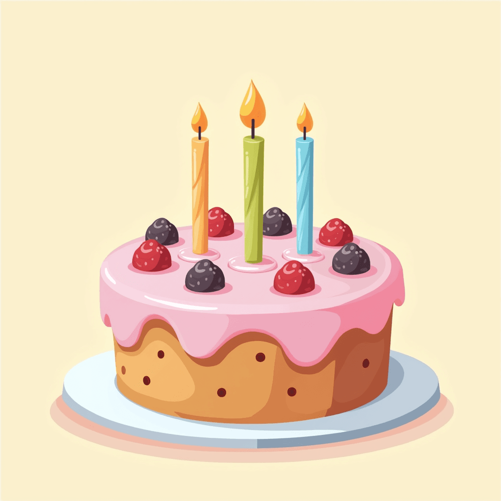 Illustration for ケーキ