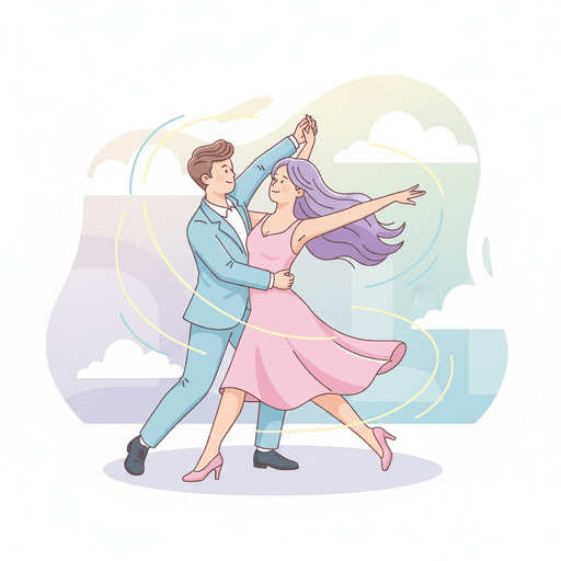 Illustration for ダンス