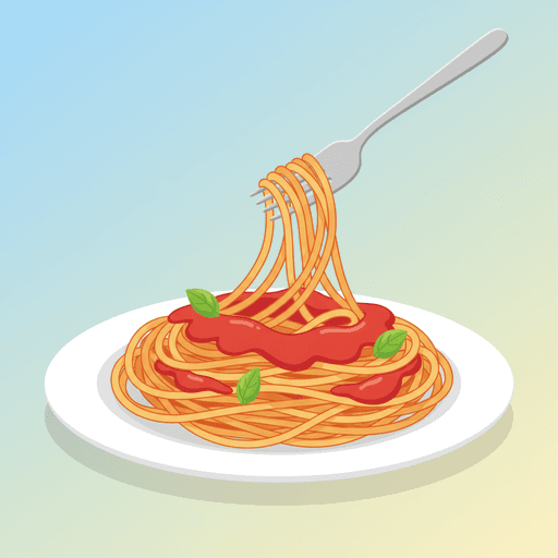 Illustration for パスタ