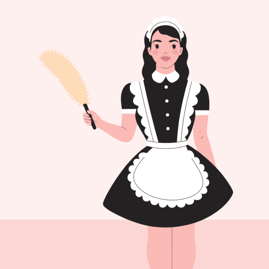 Illustration for メイド
