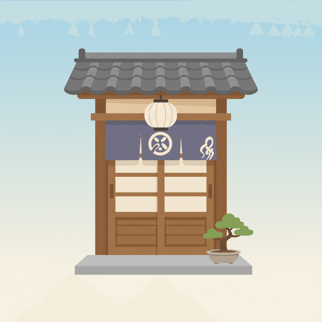 Illustration for 戸口