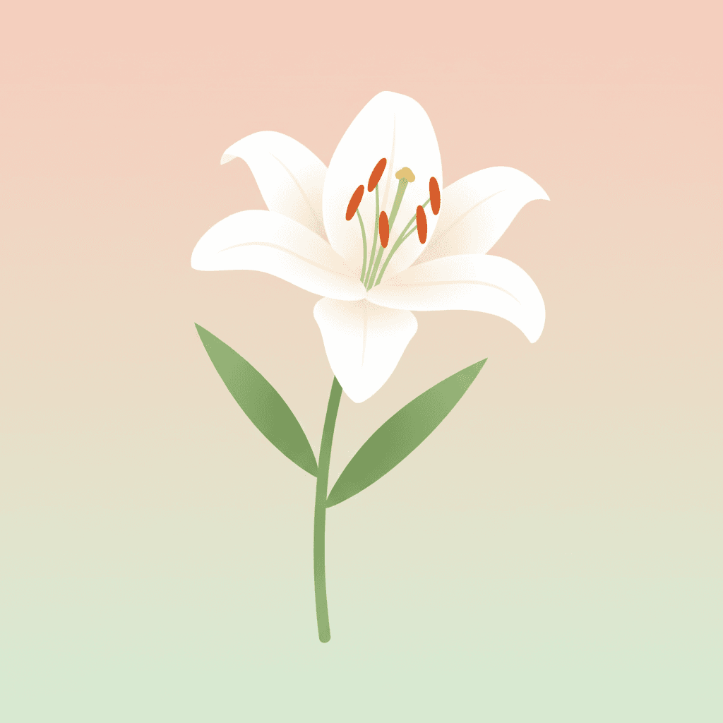 Illustration for 百合