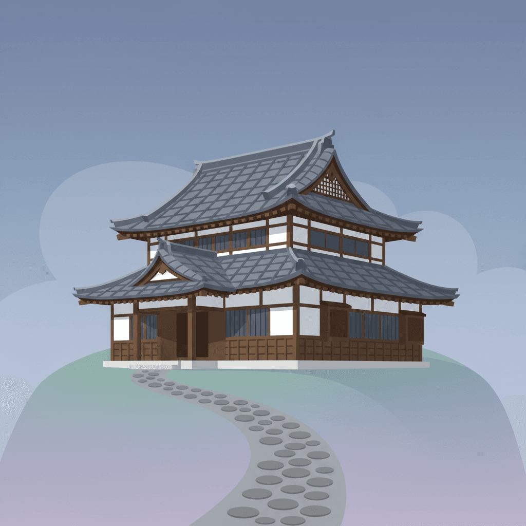 Illustration for 館