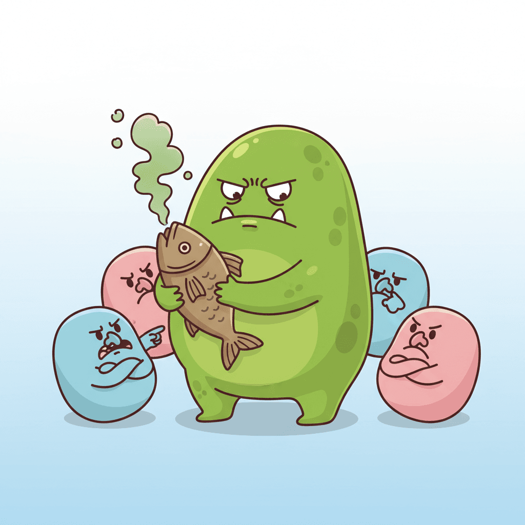 Illustration for 憎らしい