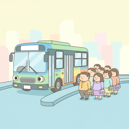 Illustration for バス
