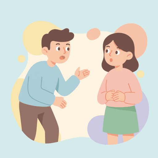 Illustration for 訊く