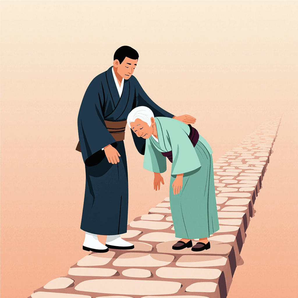 Illustration for 男達